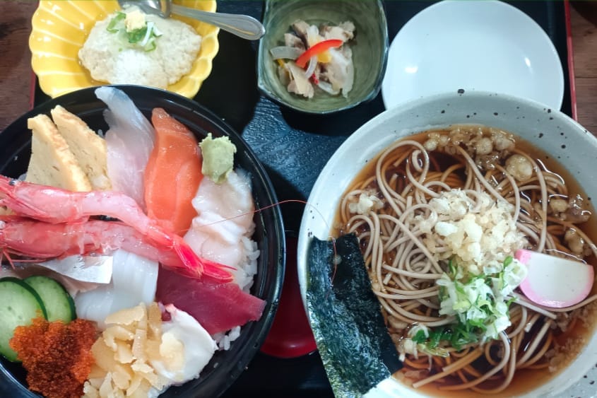 Japanilainen ruoka ei pöhötä pyöräilijää