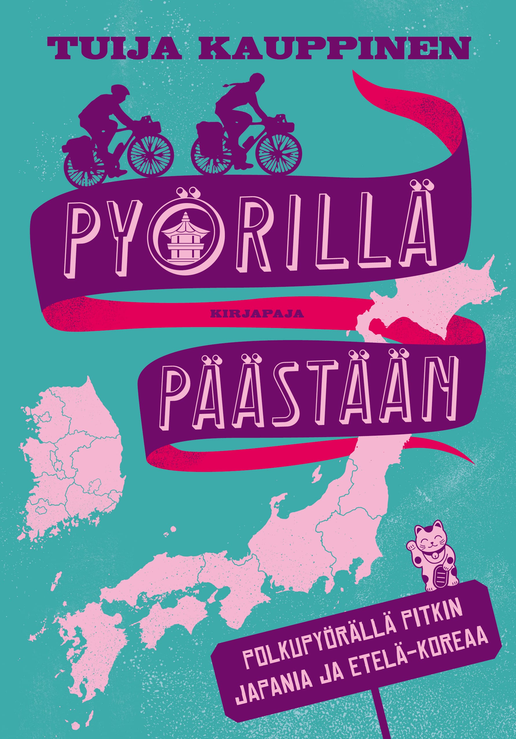 Kirja pyöräilystä pitkin Japania ja Etelä-Koreaa